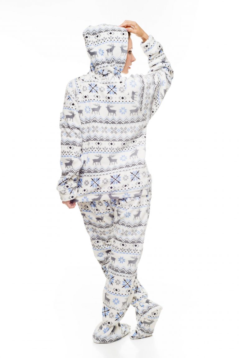 Christmas Kajamaz Adult Footed Onesie Kajamaz