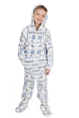 Christmas Kajamaz Kidz: Footed Fleece Pajamas For Kids