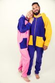 Zuckerwatte-Go-Jamz: Fleece Jumpsuit für Erwachsene