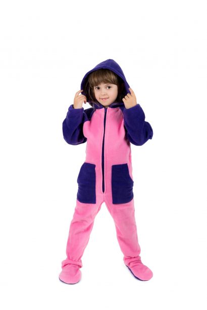 Cotton Candy Kajamaz Kidz: Footed Fleece Pajamas For Kids