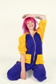 Zitronen-Knaller-Go-Jamz:  Fleece Jumpsuit für Erwachsene