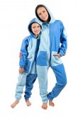 Sky Blues Go-Jamz: Adult Fleece Jumpsuit