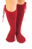 Santa Babe Knitted Stockings