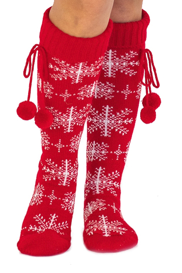 Santa Babe Knitted Stockings